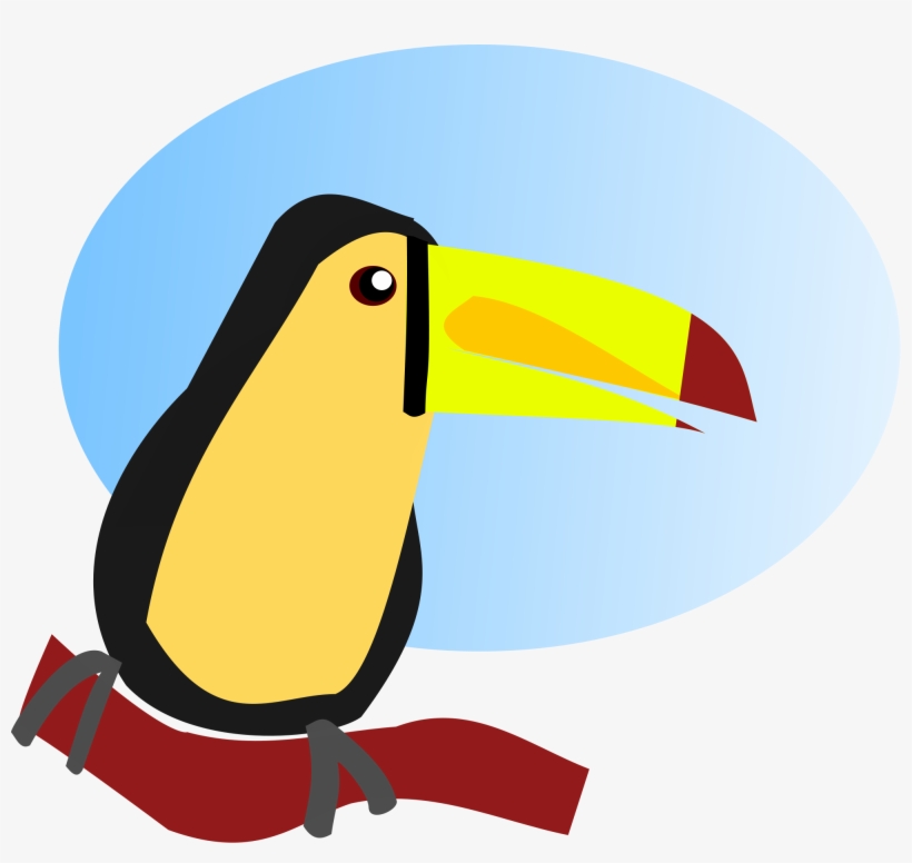 Cartoon Toucan File Toucan Cartoon Svg Wikimediamons - Toucan, transparent png download