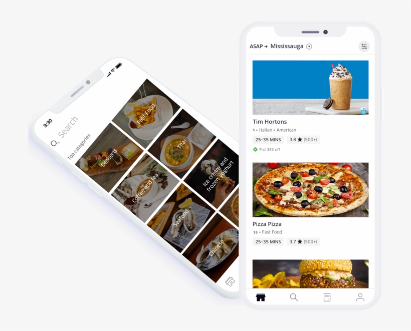 Uber-eats - Iphone, transparent png download