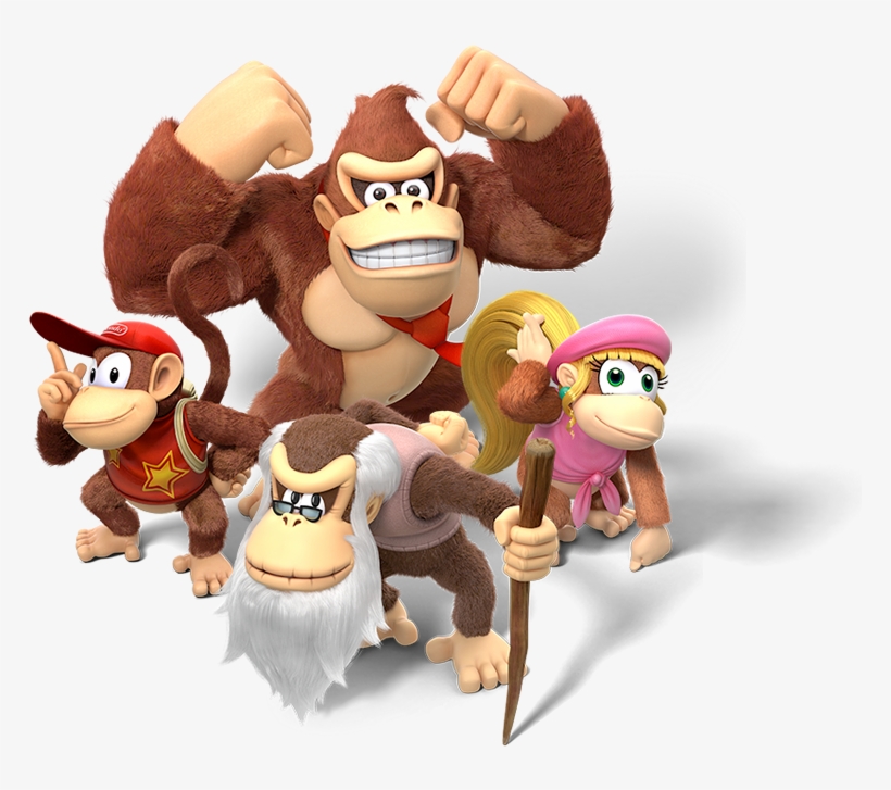 Super Mario Wiki Β - Donkey Kong Tropical Freeze Toys, transparent png download