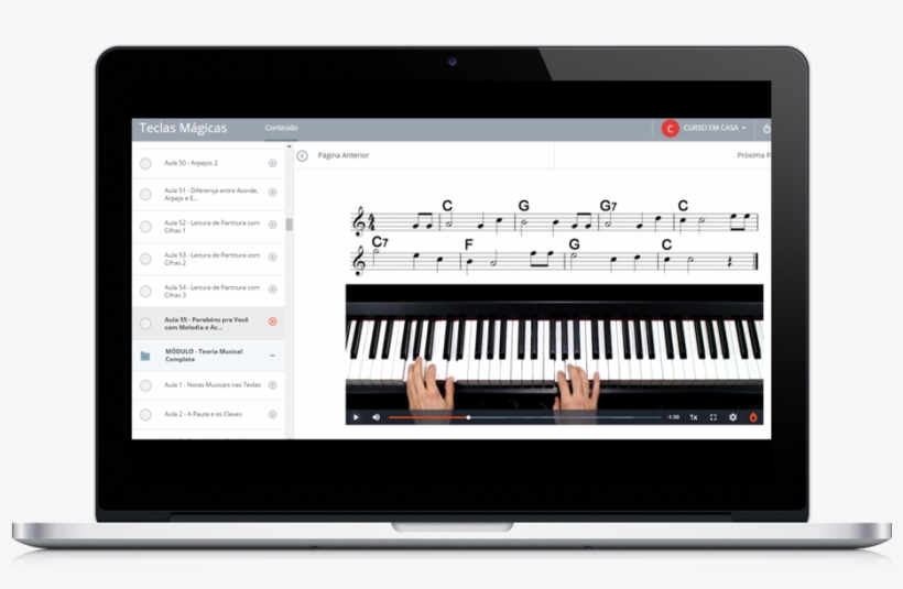 8 Módulos Exclusivos - Musical Keyboard, transparent png download
