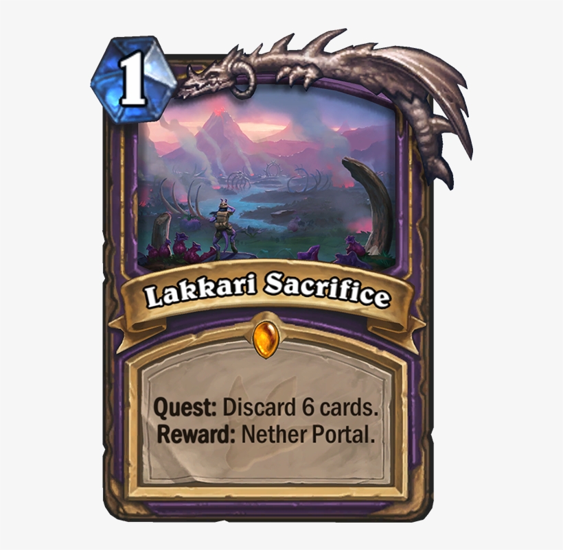 Lakkari Sacrifice - Hearthstone Sacrifice Lakkari, transparent png download