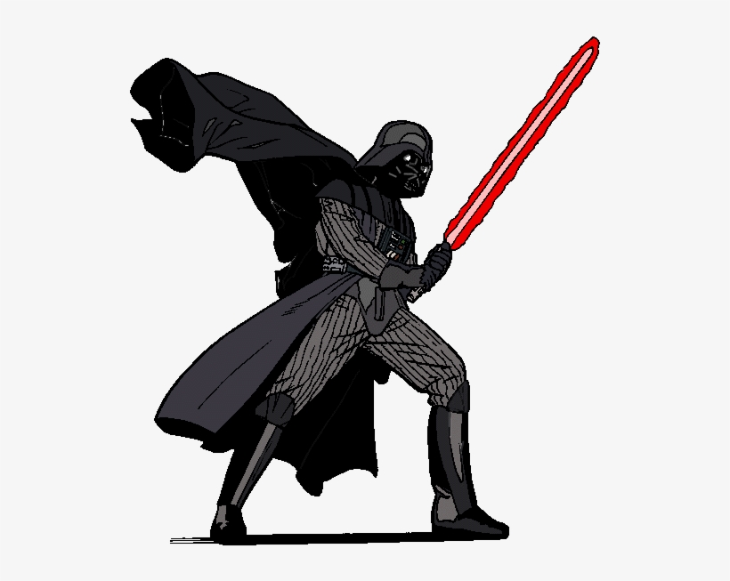 Nutzoids - Star Wars Darth Vader Tribal Wall Sticker, transparent png download