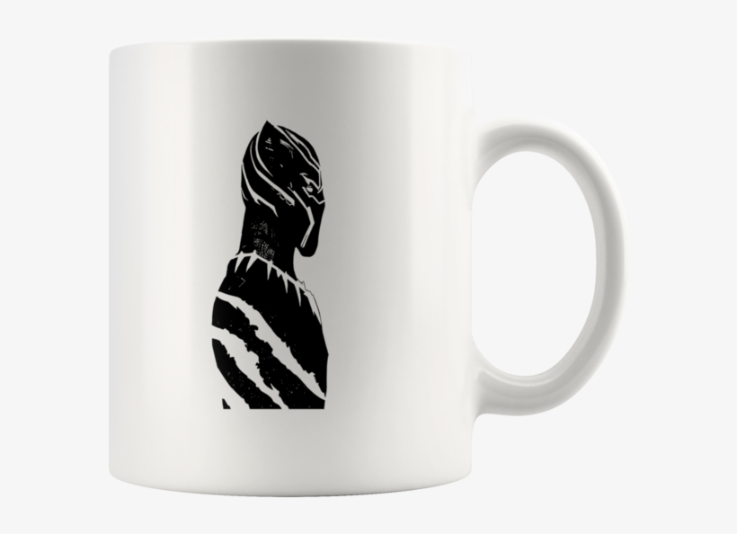 Black Panther 11 Oz White Mug - Coffee Cup, transparent png download