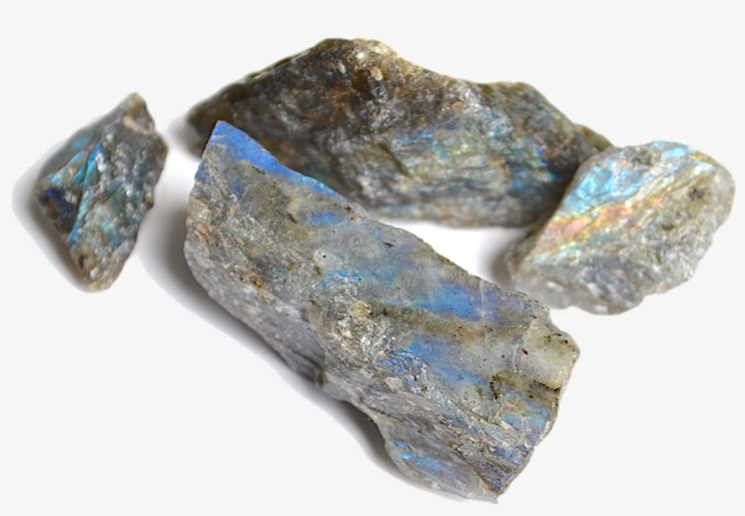 Labradorite Named After The Location Of Its Discovery - Gray Iridescent Stone, transparent png download