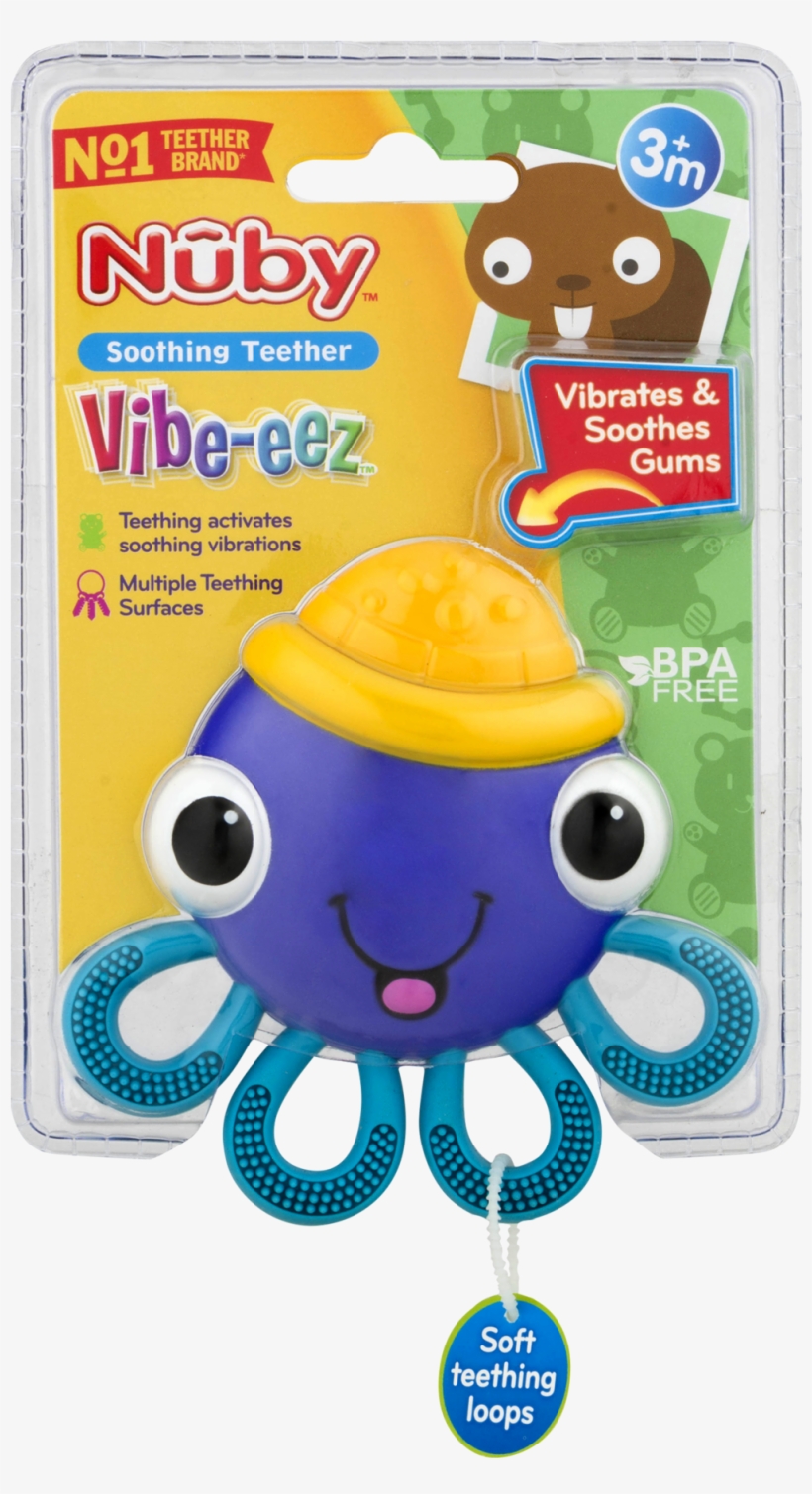 Mordedor Com Massageador De Gengiva Nuby, transparent png download