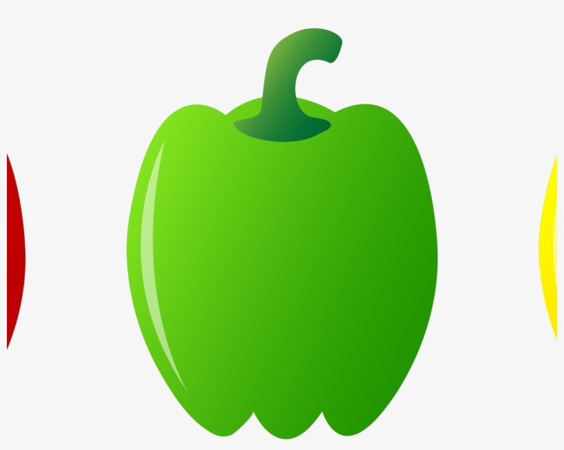 Green Pepper Clipart, transparent png download
