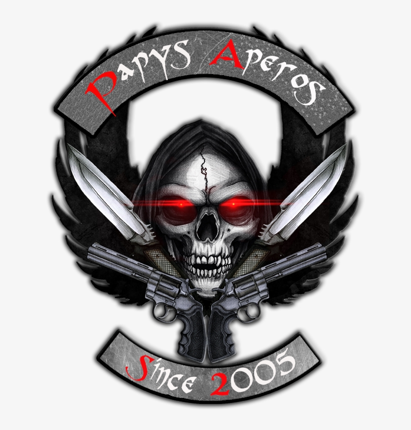 Logo Papys 2 - Gta Online Biker Patch, transparent png download