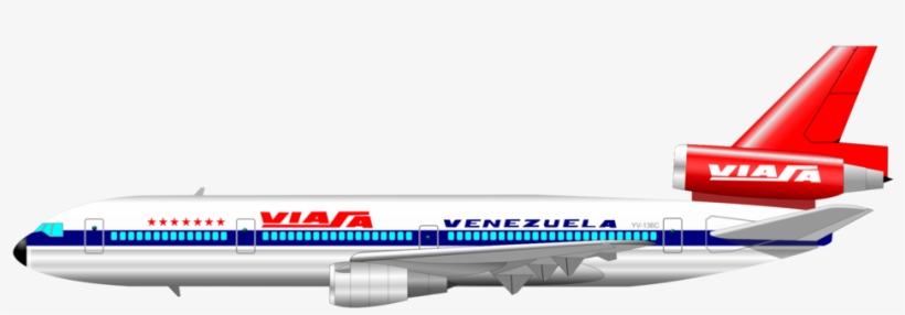 Mcdonnell Douglas Dc-10 Boeing 767 Airplane Boeing - Mcdonnell Douglas Dc-10, transparent png download