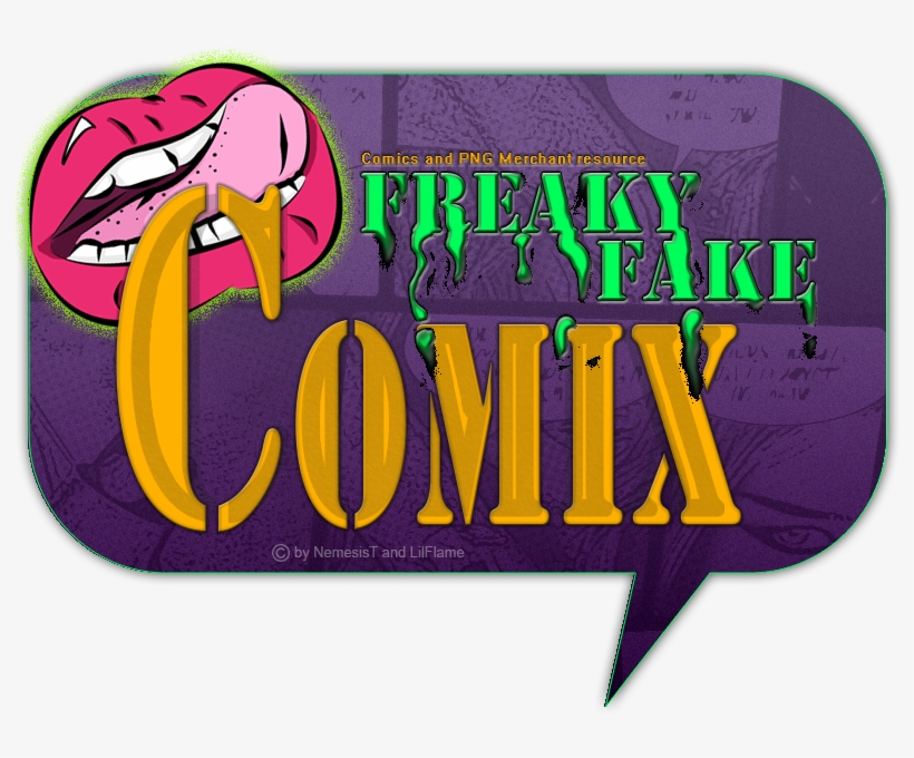 Freaky Fake Comix - Graphic Design, transparent png download