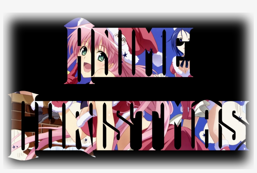 Anime Christmas Logo - Graphic Design, transparent png download