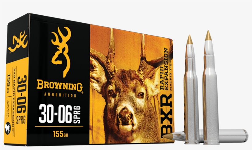 Browning Bxr 30-06sprg 155gr Remt, transparent png download