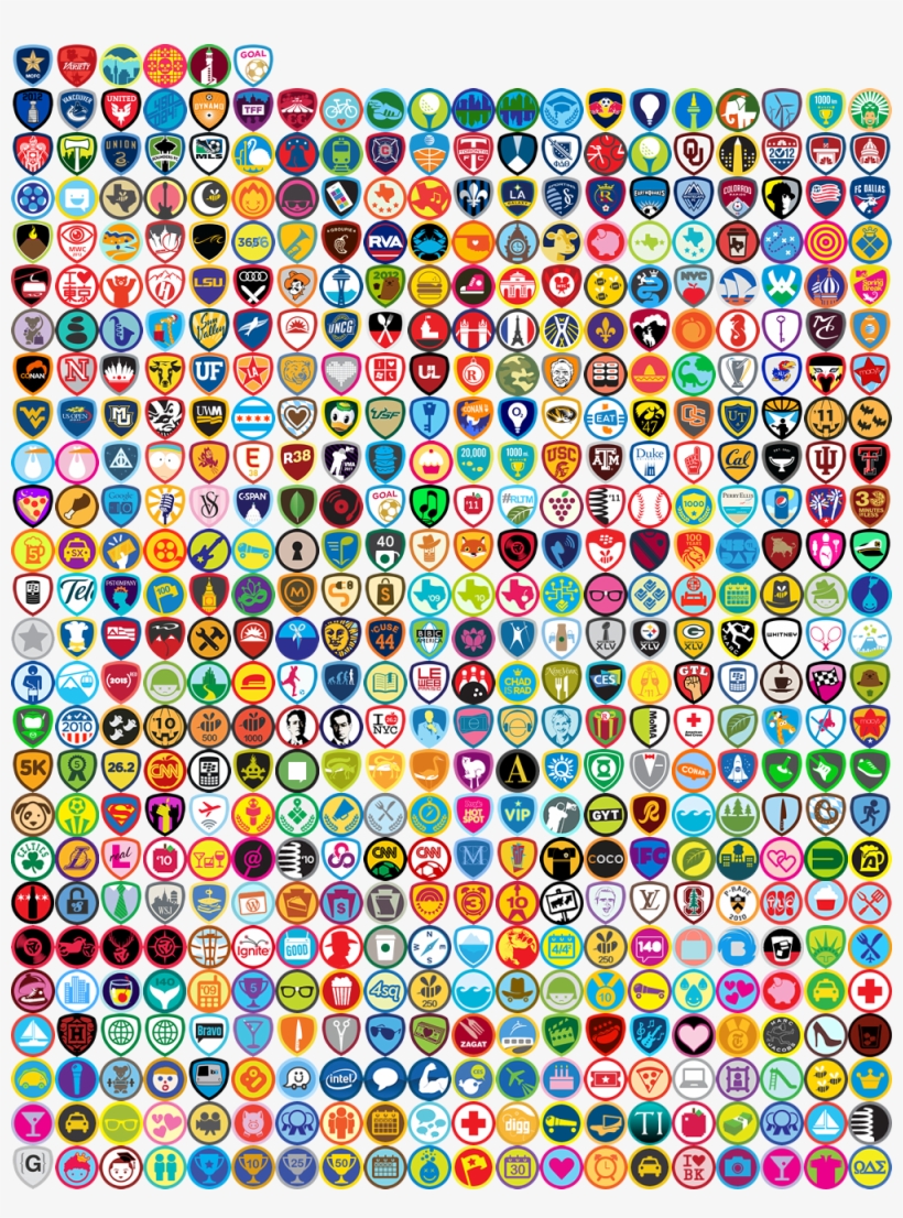 Foursquare Shirt Idea - Badge Foursquare, transparent png download