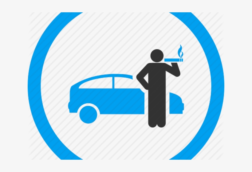 Blue Car Clipart Smoke Clipart - Blue Taxi Driver Vector, transparent png download
