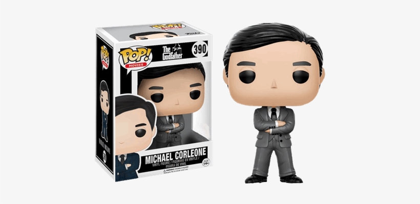 Michael Corleone Grey Suit Pop Vinyl Figure - Pop Vinyl Justice League, transparent png download