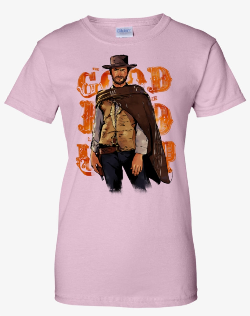 Clint Eastwood T Shirt & Hoodie - T-shirt, transparent png download