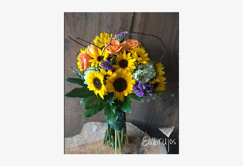 Girasoles/rosas - Bouquet, transparent png download