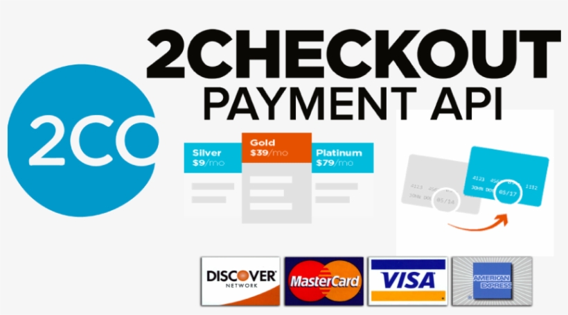 2checkout Subscriptions - Visa Mastercard, transparent png download