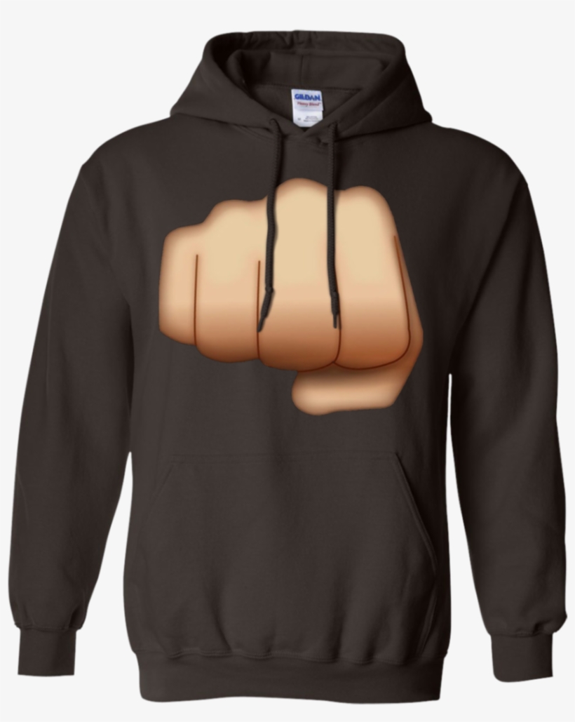 Clenched Fist Pump Pound It Emoji T Shirt - Shirt, transparent png download