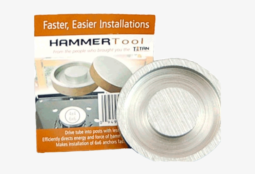 Titan Post Anchor Hammer Tool - Circle, transparent png download