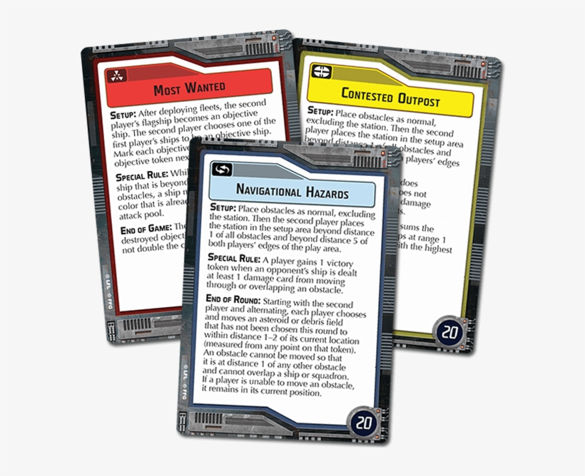 Objective Cards Challenge You To Adapt Your Tactics - Star Wars, transparent png download