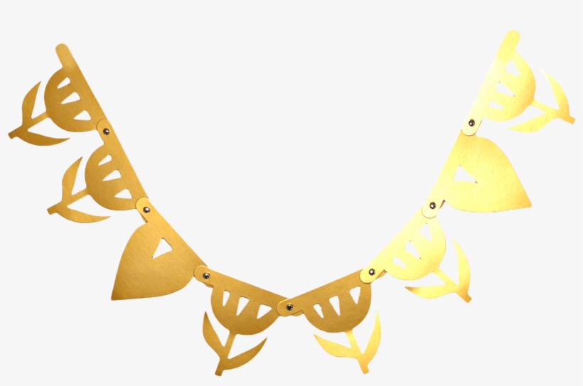 A Little Lovely Company “basics” Banner In Gold - A Little Lovely Company Letter Banner, transparent png download