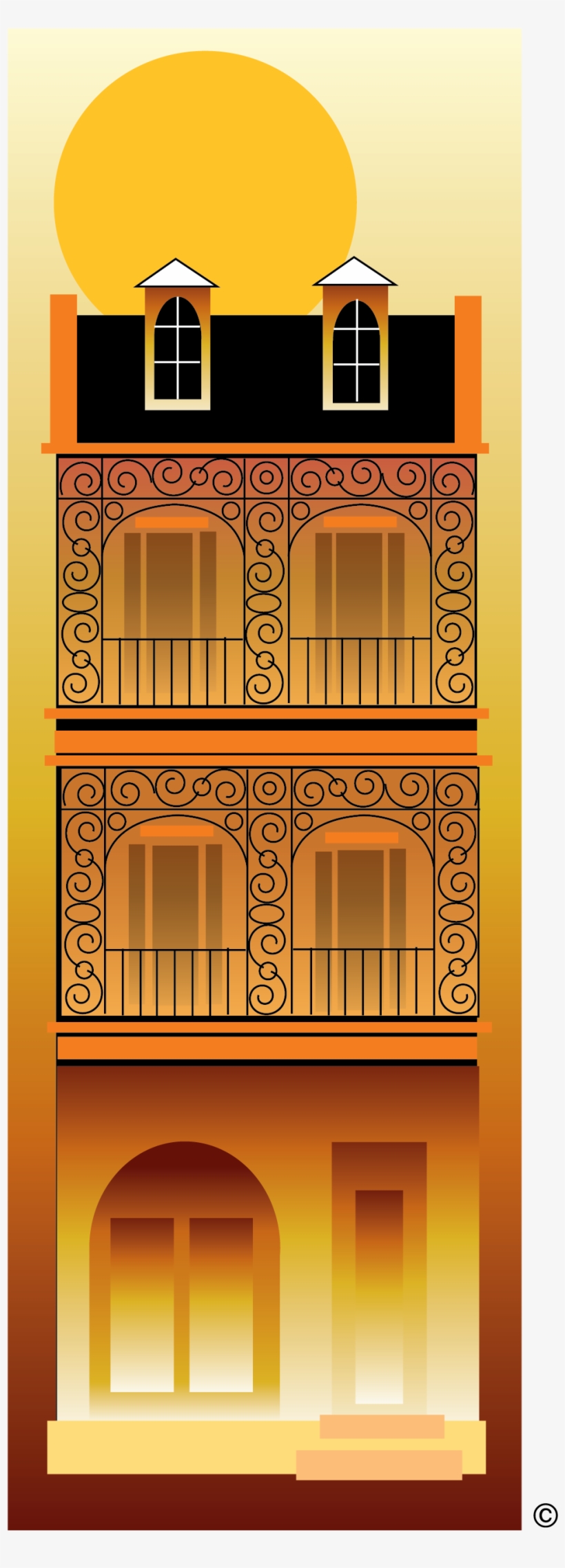 New Orleans Building - Shelf, transparent png download