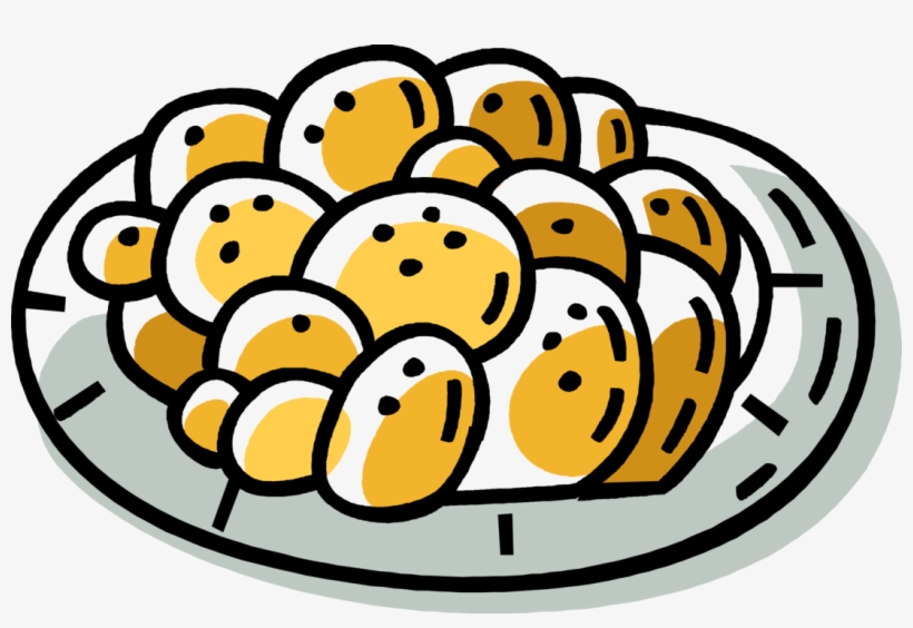 Vector Illustration Of Jewish Passover Plate Of Chocolate - Clip Art, transparent png download