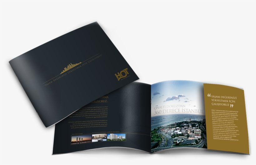 Creative Real Estate Brochure Design, transparent png download