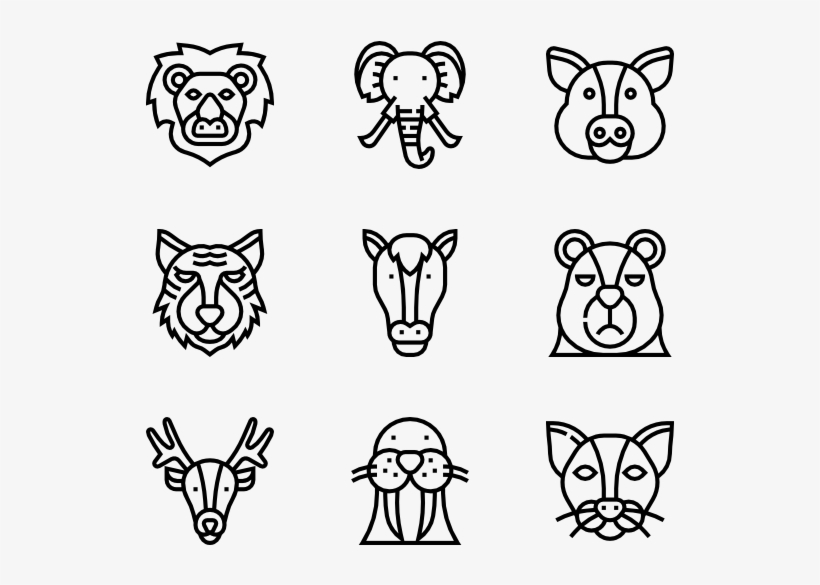 Animal Head - Fun Icon, transparent png download