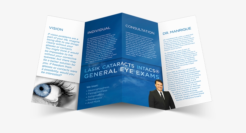 Variety Of Brochure Designs For Various Clients - Blue Eye, transparent png download