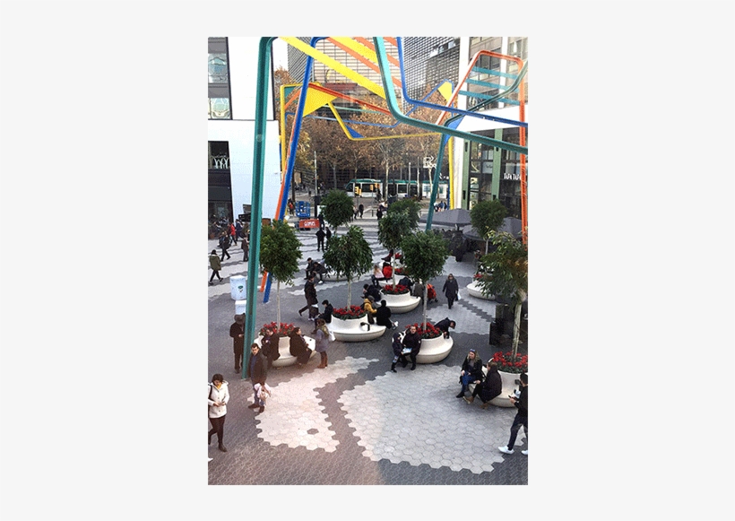 Jardinera Jules Et Jim De Hormigon Uhpc Beige De Javier - Street, transparent png download