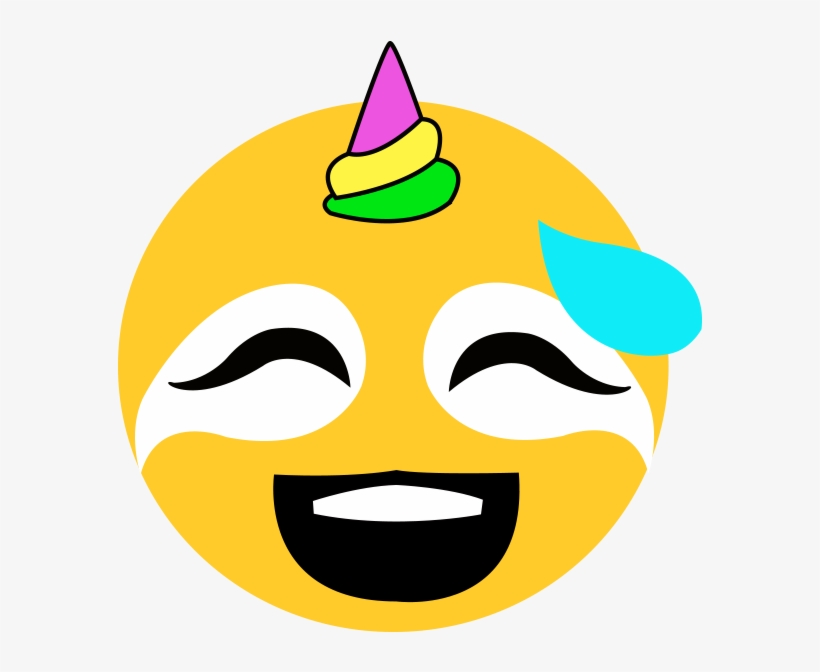 7 Sweat Smile - Smiley, transparent png download