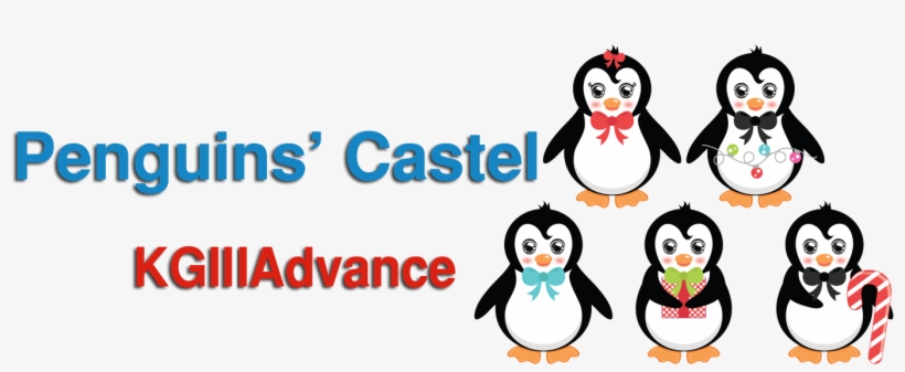 Welcome In Penguins' Castel Class - Christmas Penguins Clipart, transparent png download