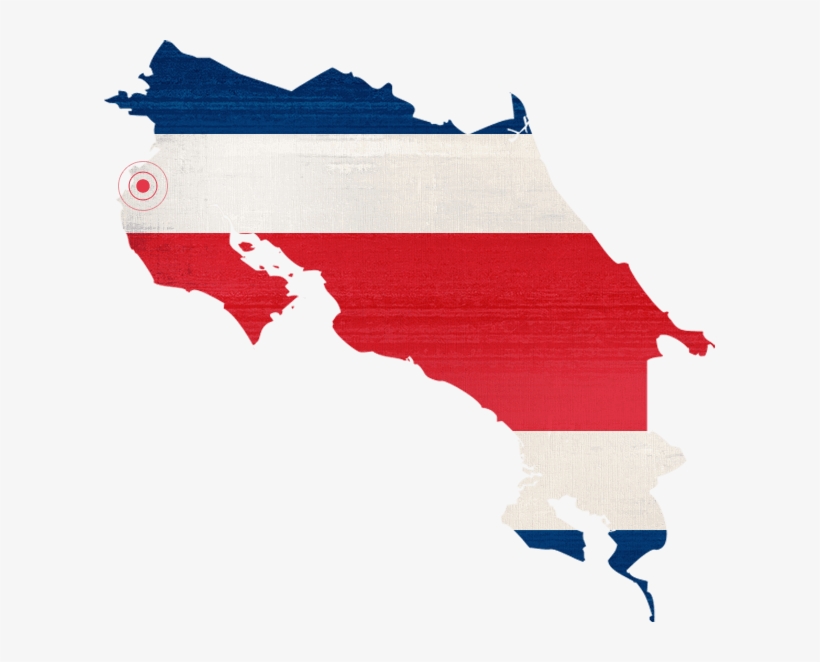Boasting Panoramic Views Of The Country's Natural Beauty, - Costa Rica Flag Transparent, transparent png download