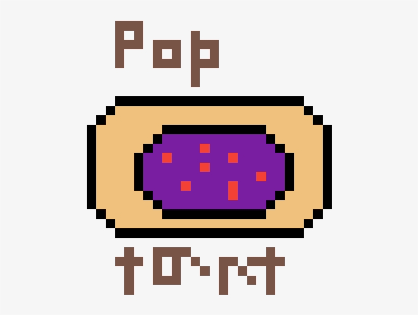 Poptart By Lefty And Stiches - Pixel Art, transparent png download