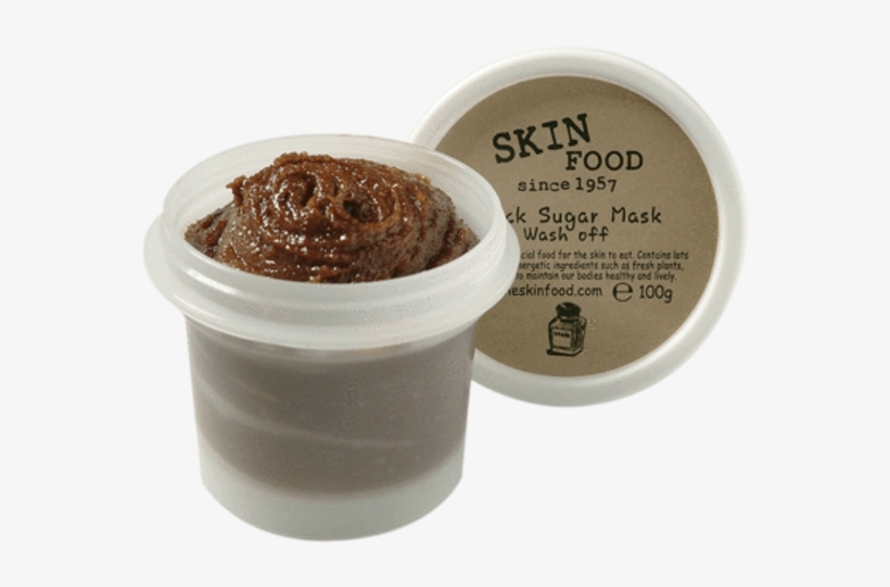 Skinfood Black Sugar Mask Wash Off - Skin Food Black Sugar Mask Wash Off, transparent png download