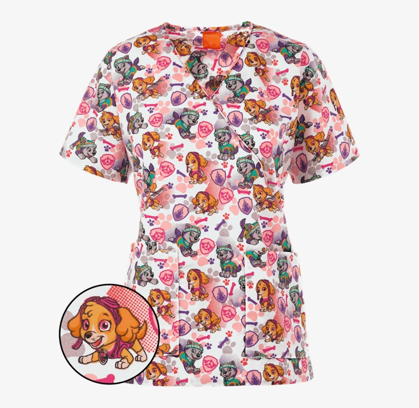 Ap301ppw - Paw Patrol Scrubs, transparent png download