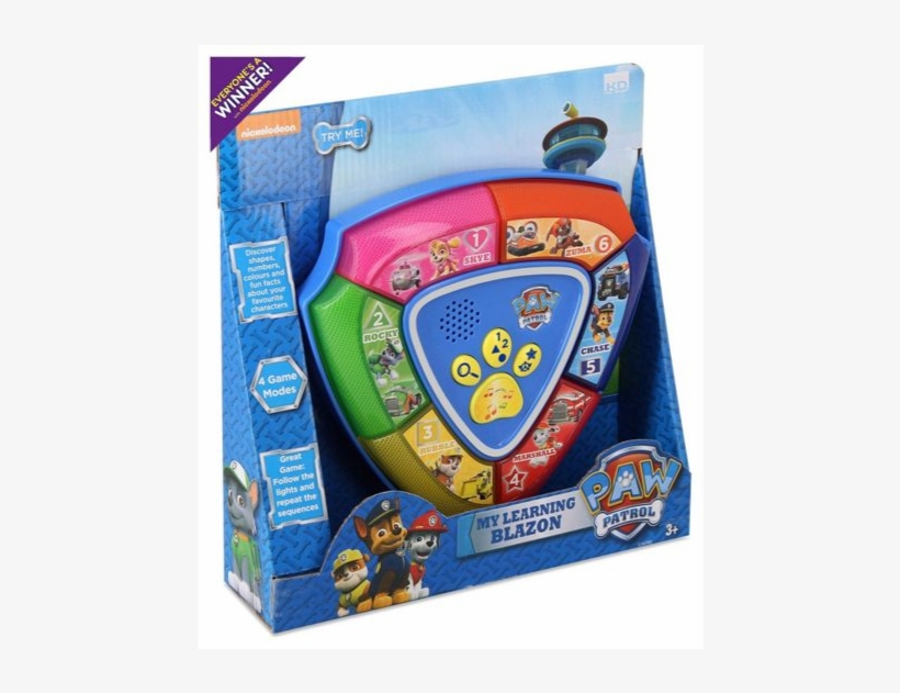 Paw Patrol My Learning Blazon - Blason Educatif Pat Patrouille, transparent png download