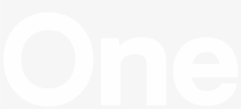 One Logo White-01, transparent png download