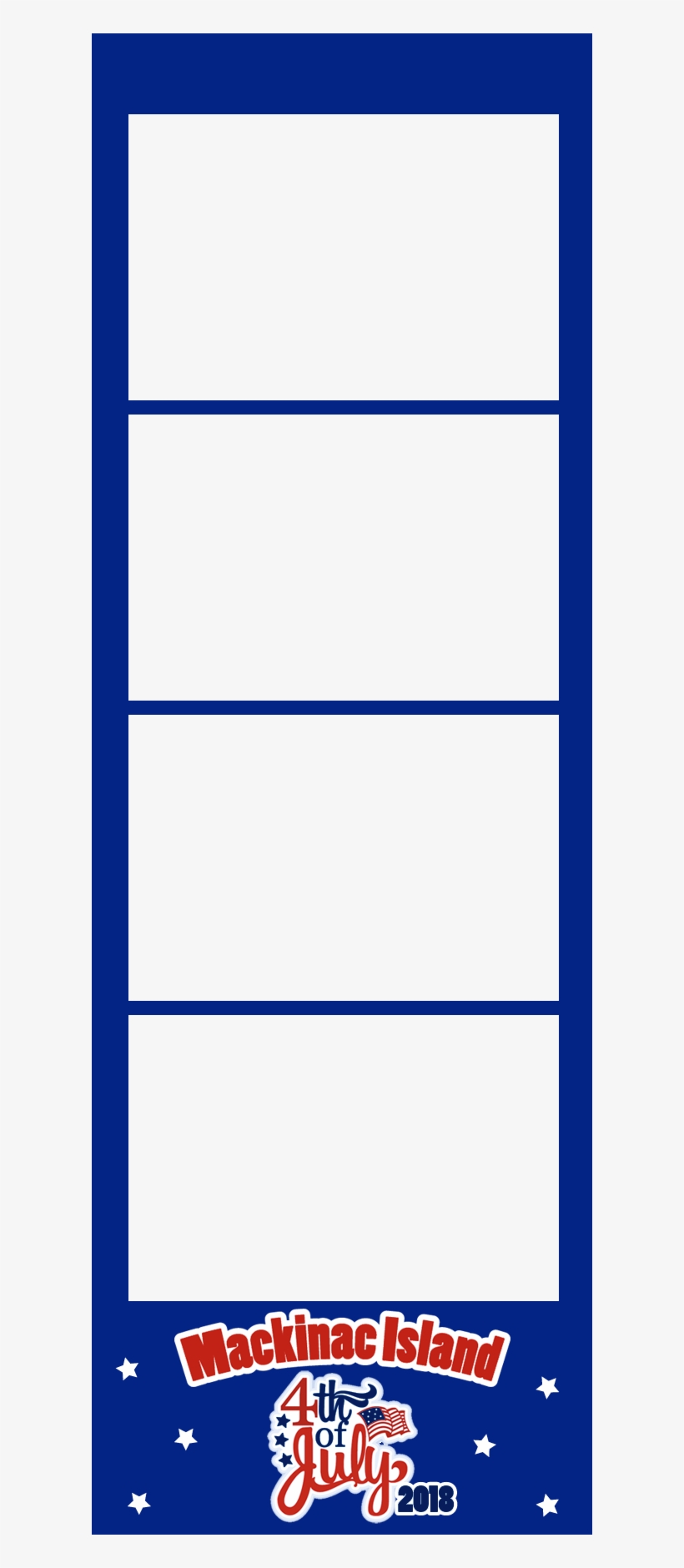 4th Of July Strip, transparent png download