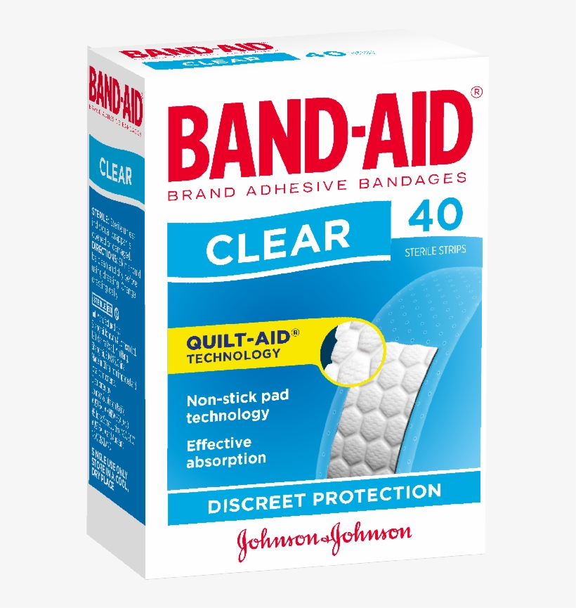 Clear Adhesive Strips 40's - Prescription Drug, transparent png download