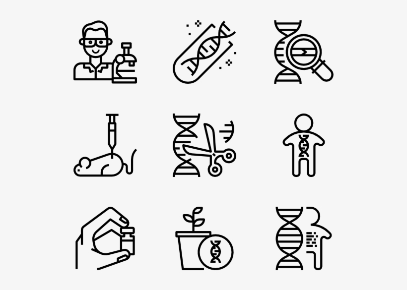 Genetics - Events Vector Icon, transparent png download