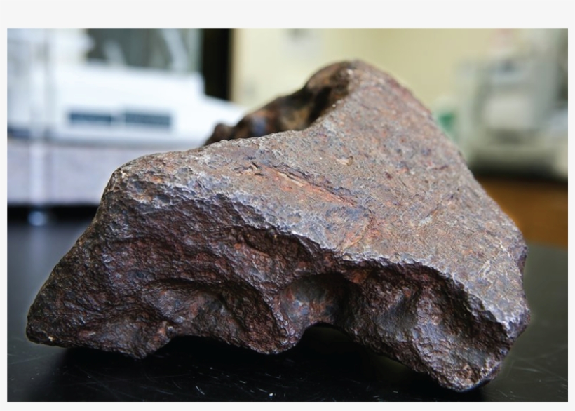 For Double Verification, A Slice Of It Was Sent To - Michigan Meteorite Doorstop, transparent png download