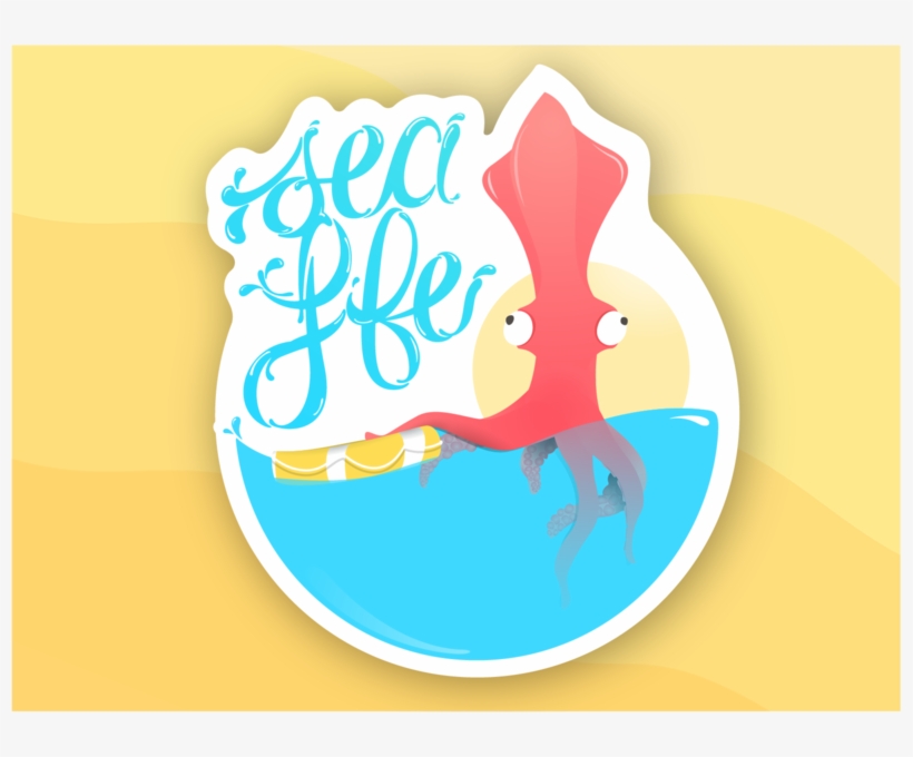 Sea Life - Illustration, transparent png download