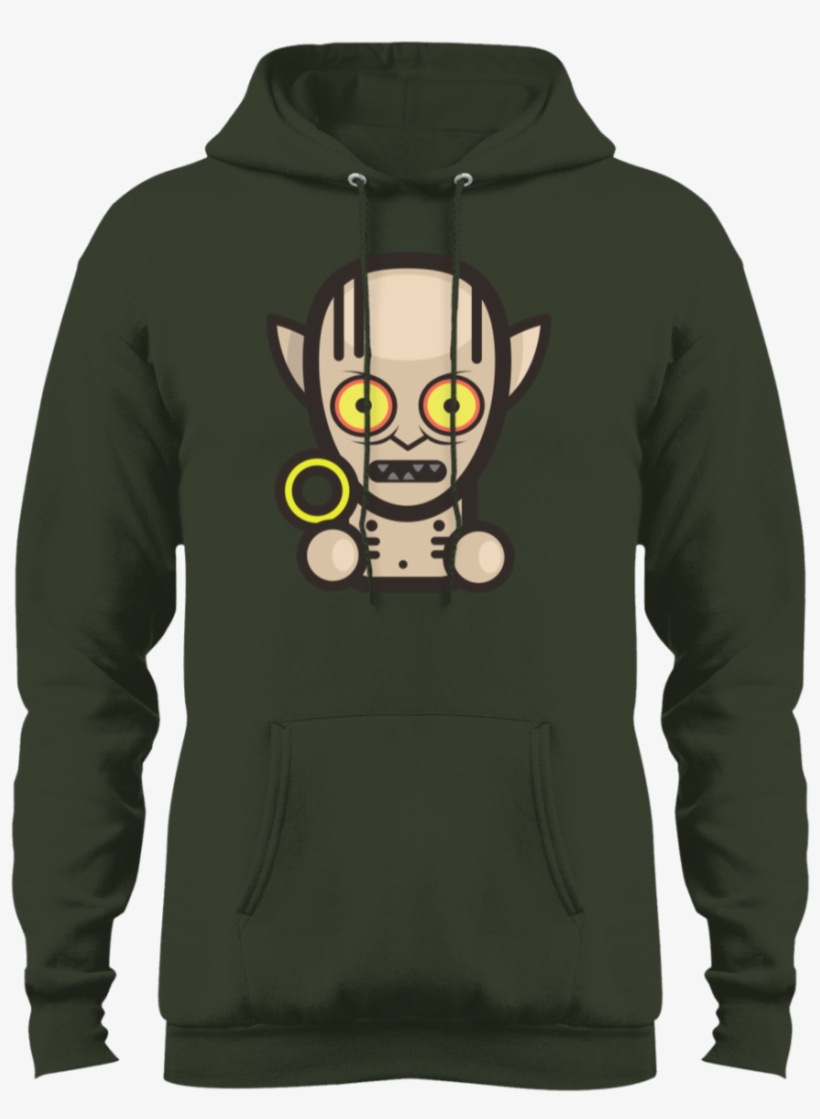 Load Image Into Gallery Viewer, Gollum Hoodie - Sweatshirt, transparent png download