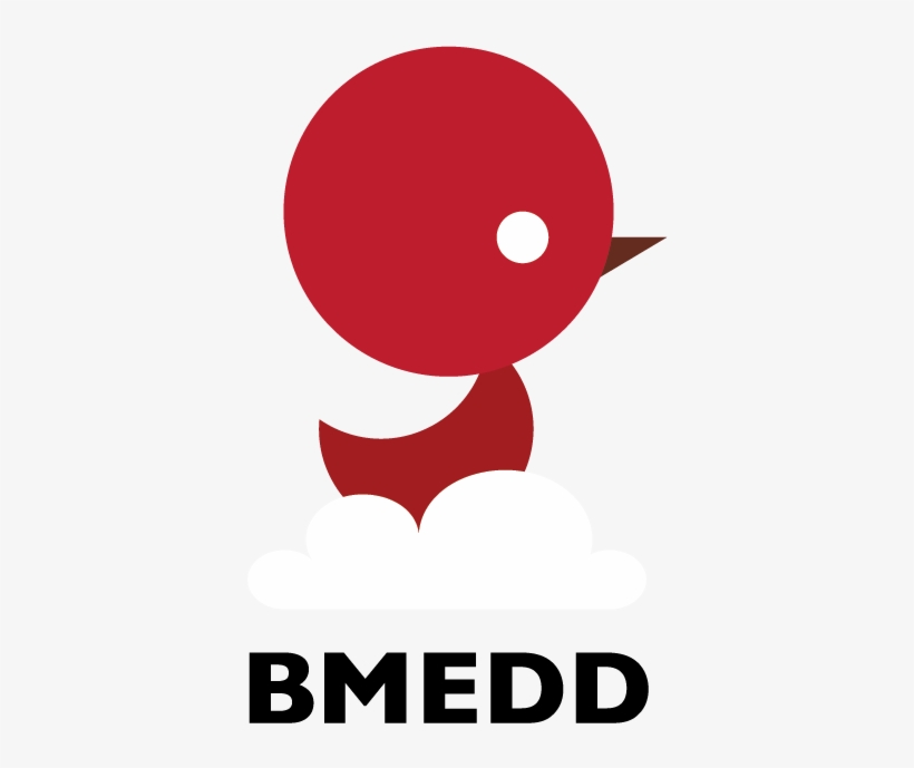 Meddlesome Logo Of Nester The Red Bird - Illustration, transparent png download