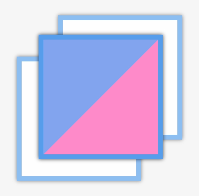 The Digital Photo Frame For Flickr - Triangle, transparent png download