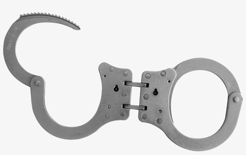 Metallic Handcuffs - Lever, transparent png download