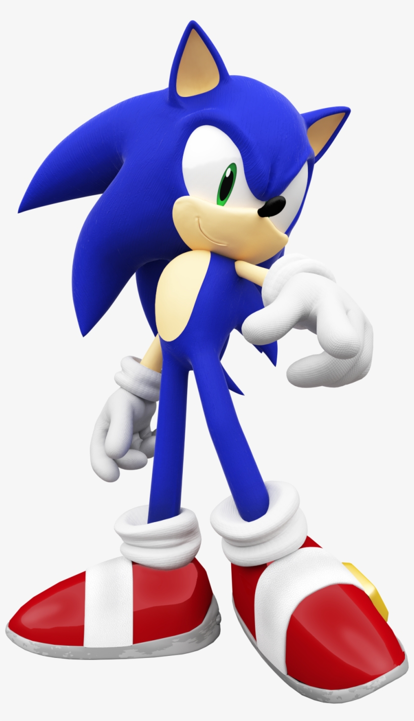 Go To Image - Imagenes De Sonic En 3d, transparent png download