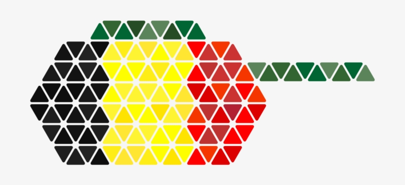 Belgium Tank - Triangle, transparent png download